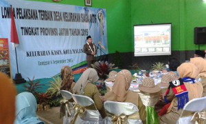 Sambutan Wakil Walikota Malang dalam Lomba Pelaksana Kelurahan Siaga Aktif Di Kelurahan Kasin